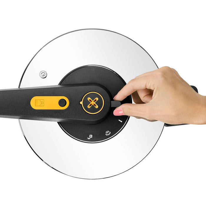 EAN 8411796108160 - BRA A185702 olla a presión 6 L Negro, Plata imagen 4