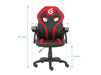EAN 4015867226858 - Conceptronic EYOTA06R silla para videojuegos Silla para videojuegos de PC Asiento acolchado Negro, Rojo imagen 5