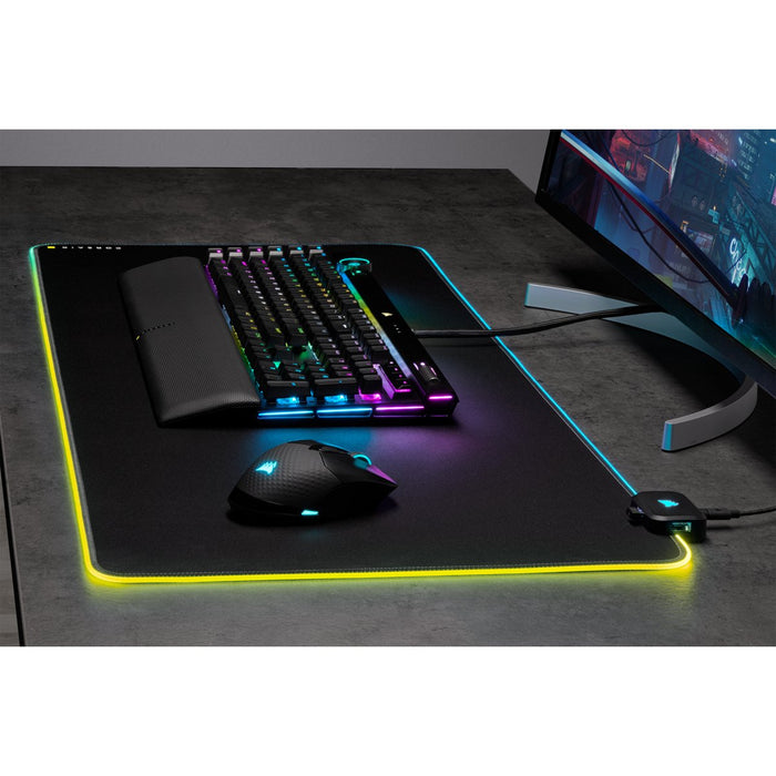 EAN 0840006629573 - Corsair MM700 RGB Alfombrilla de ratón para juegos Negro imagen 6