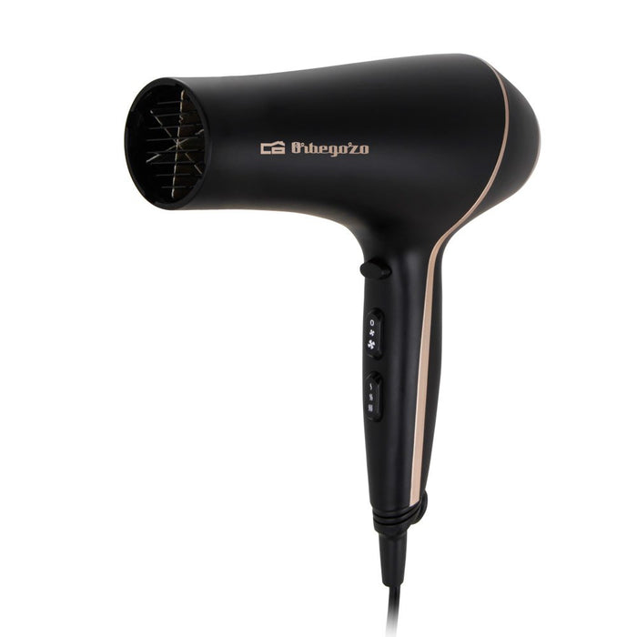 EAN 8436044538353 - Orbegozo SE-2065 secador 2000 W Negro, Cobre imagen 2