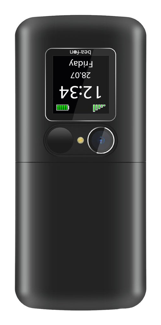 EAN 9120124822393 - Beafon Fold 10 LTE 5,59 cm (2.2") 95 g Negro, Plata Teléfono para personas mayores imagen 2
