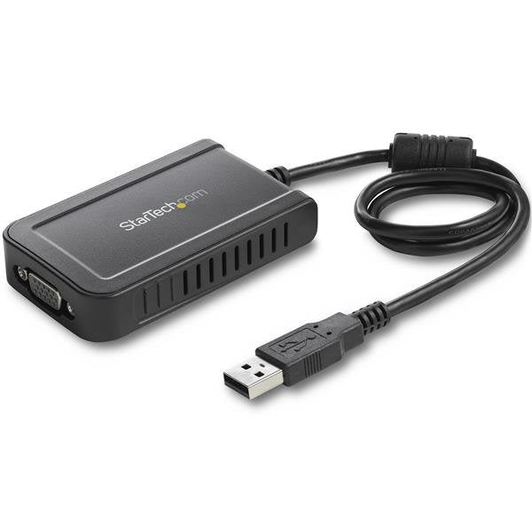 EAN 0065030844178 - StarTech.com USB2VGAE3 Adaptador gráfico USB 1920 x 1200 Pixeles Negro imagen 1