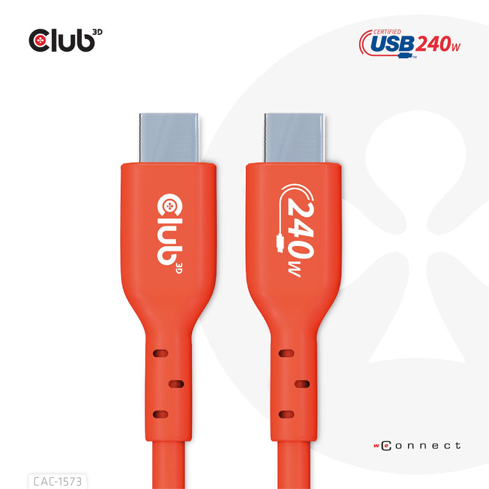 EAN 8719214472306 - CLUB3D CAC-1573 cable USB USB4 Gen 2x2 2 m USB C Rojo imagen 10