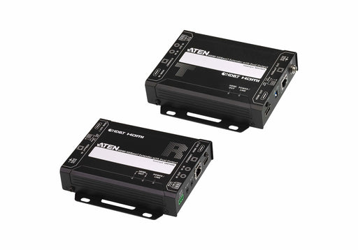 EAN 4719264646041 - ATEN VE814A-AT-G extensor audio/video Transmisor y receptor de señales AV Negro imagen 1