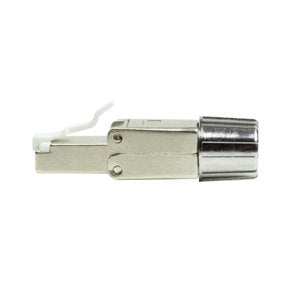 EAN 4052792048063 - LogiLink MP0080 - CAT.8.1 feldkonfektionierbarer RJ45 Stecker Gris, Acero inoxidable imagen 1