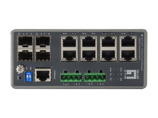 EAN 4015867202661 - LevelOne IGU-1271 switch Gestionado L3 Gigabit Ethernet (10/100/1000) Gris imagen 2