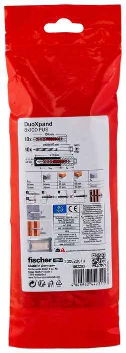 EAN 4048962442311 - Fischer 562203 tornillo de anclaje y taco 10 pieza(s) imagen 3