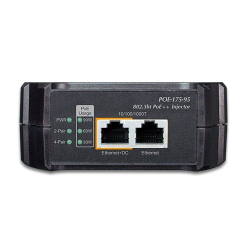 EAN 4711605283670 - PLANET POE-175-95 divisor de red Energía sobre Ethernet (PoE) Negro imagen 3