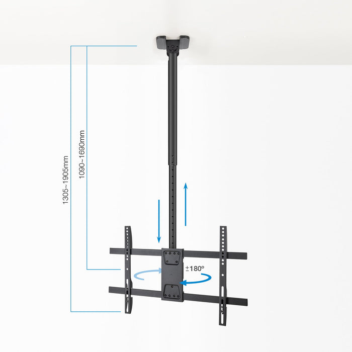 EAN 8433281014817 - TooQ LPCE1186TSLI-XL-B soporte para TV 2,18 m (86") imagen 4