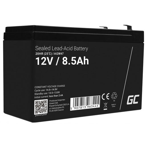 EAN 5907813963445 - Green Cell AGM47 batería recargable industrial Sealed Lead Acid (VRLA) 8500 mAh 12 V imagen 1