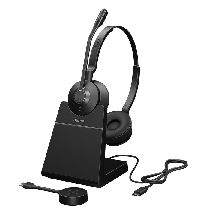 EAN 5706991025583 - Jabra Engage 55 Auriculares Inalámbrico Diadema Oficina/Centro de llamadas Negro, Titanio imagen 1