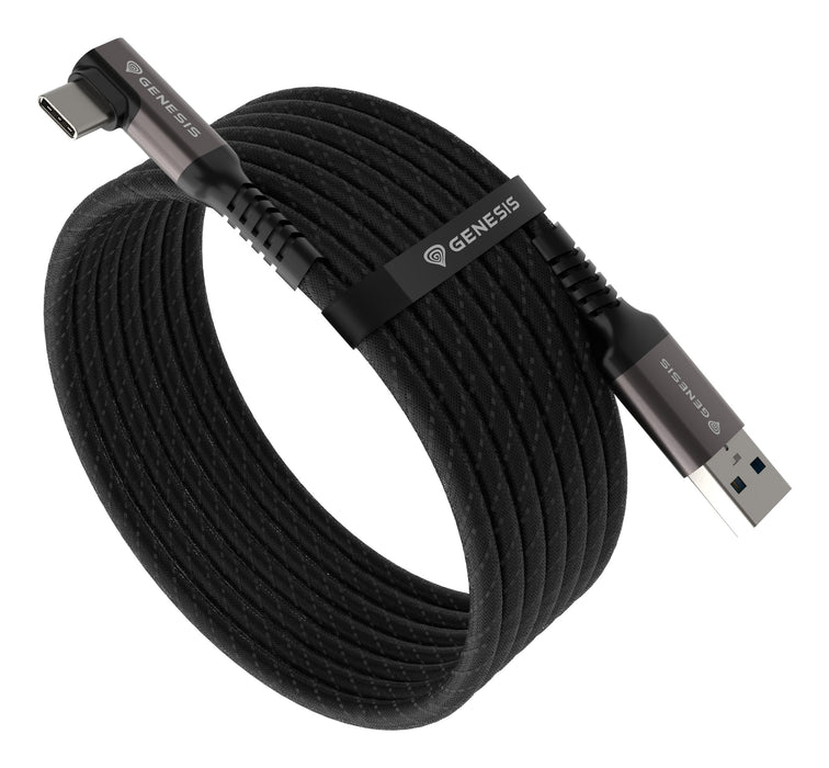 EAN 5901969445336 - GENESIS NVC-2220 cable USB USB 3.2 Gen 1 (3.1 Gen 1) 3 m USB A USB C Negro, Gris imagen 5