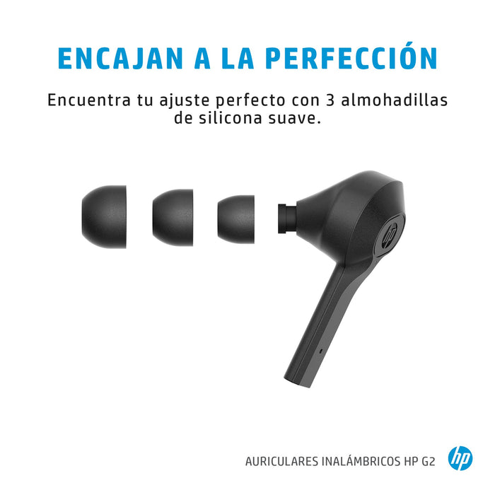EAN 0195122010461 - HP Wireless Earbuds G2 Inalámbrico Dentro de oído Música Bluetooth Negro imagen 11
