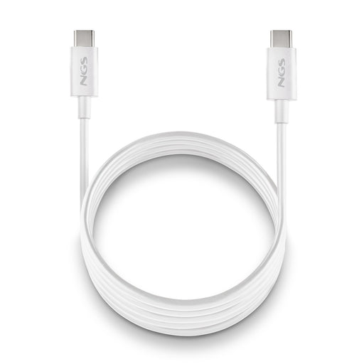 EAN 8435430627374 - NGS ZYRO 60W-1 cable USB USB 2.0 1 m USB C Blanco imagen 2