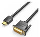 EAN 6922794732841 - Vention ABFBJ adaptador de cable de vídeo 5 m HDMI tipo A (Estándar) DVI Negro imagen 1