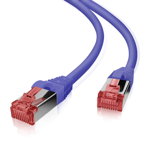 EAN 4005938910403 - Helos 191040 cable de red Púrpura 10 m Cat6 S/FTP (S-STP) imagen 1