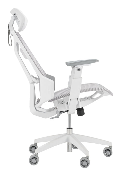 EAN 4711387920183 - ASUS ROG Destrier Ergo Core White Silla para videojuegos de PC Asiento de malla Blanco imagen 5