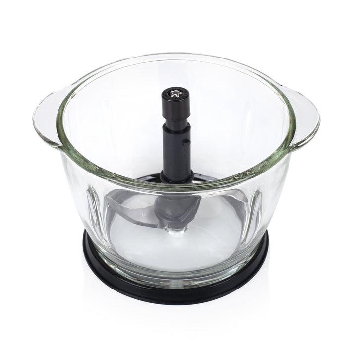 EAN 8713016083630 - Princess 221051 picadora eléctrica de alimentos 1 L 300 W Negro, Acero inoxidable, Transparente imagen 3