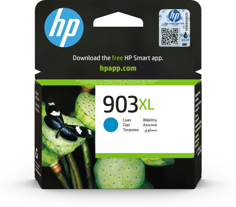EAN 0193015273054 - HP 903XL High Yield Cyan Original Ink Cartridge cartucho de tinta 1 pieza(s) Alto rendimiento (XL) imagen 1