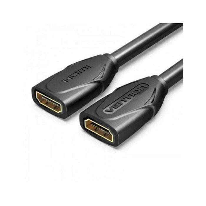 Cable Alargador Hdmi Vention Aaxbd Hdmi Hembra Hdmi Hembra 50cm Negro