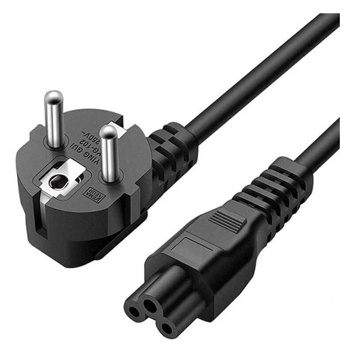 Cable Alimentacion Trebol C5 1.2 M Eu Negro