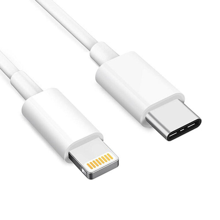 Cable Carga Conexin Lightning Apple Phoenix Usb Tipo C Macho A Lightning Macho Certificado Mfi Oficial Carga Rapida 3a Otg 1 Metro Blanco