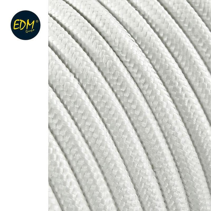 Cable Cordon Tubulaire 2x0,75mm C01 Blanco 5m