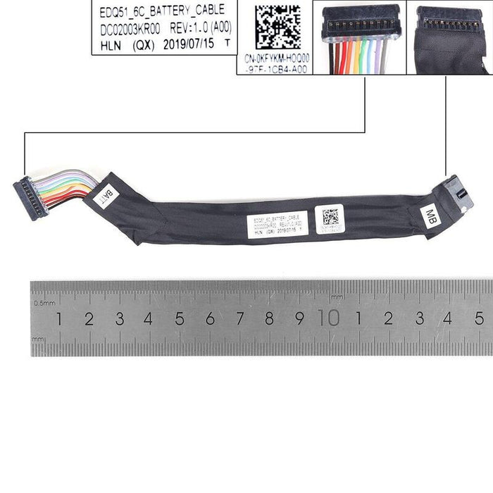 Cable De Batería Para Dell M15 R2 M17 R2 0kfykm Dc02003kr00