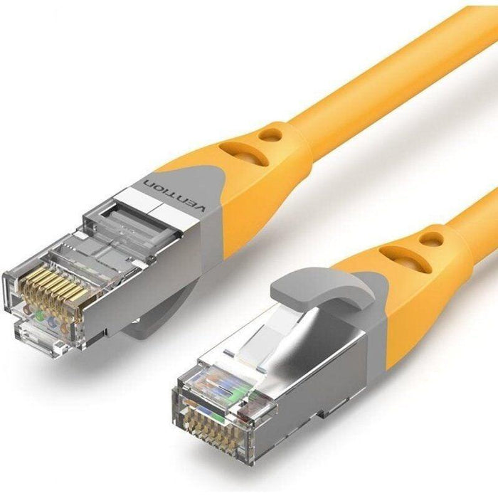 Cable De Red Rj45 Sftp Vention Ibhyl Cat.6a 10m Amarillo