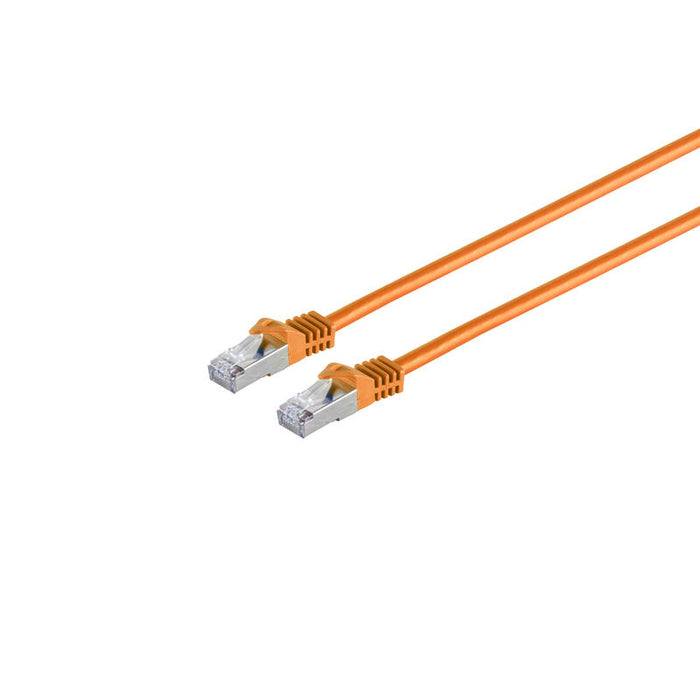 Cable De Red S/Ftp Cat 7 Naranja 2,0m