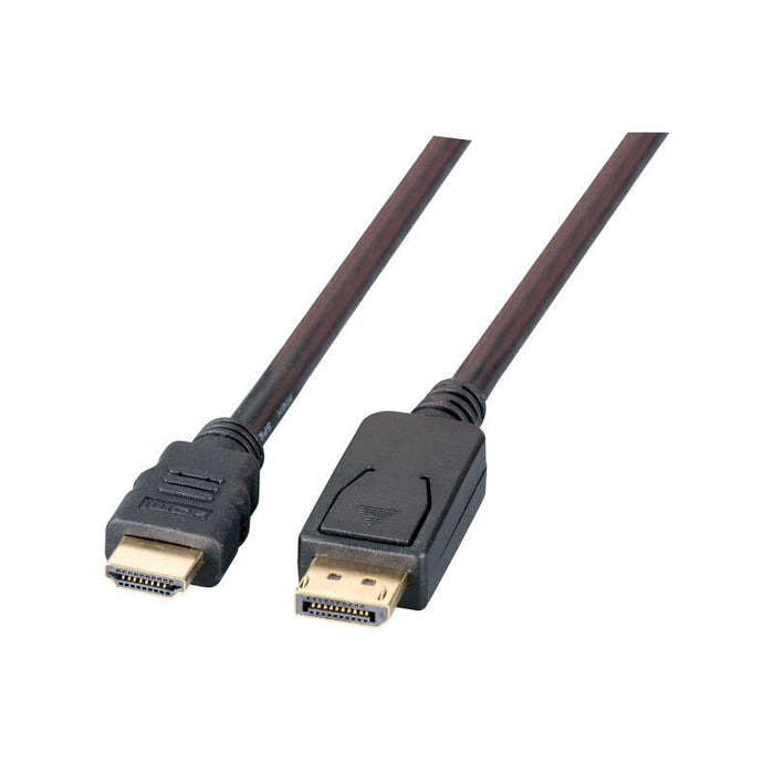 Cable Efb Displayport A Hdmi A, St.-St., 1m, Negro