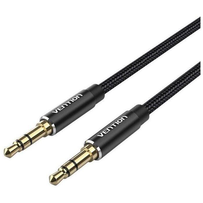 Cable Estéreo Vention Bawbi Jack 3.5 Macho Jack 3.5 Macho 3m Negro