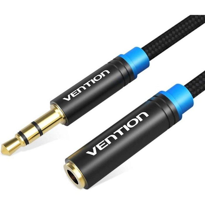 Cable Estéreo Vention Vab-B06-B300-M Jack 3.5 Macho Jack 3.5 Hembra 3m Negro