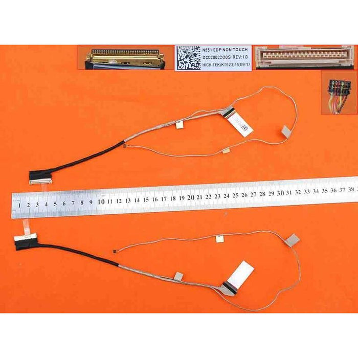 Cable Flex Para Portátil Asus N551 N551jm N551jk N551jb N551jq Gl551jm G551 30pin Dc020022o0s