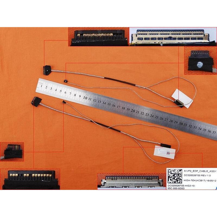 Cable Flex Para Portátil Lenovo Ideapad 100-15iby 100-15 100-14 15.6" 30pin Ainp2