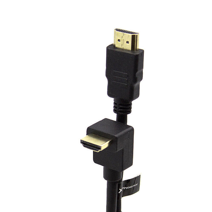 Cable Hdmi 2.0 Phoenix Con Conector 90 - 3 Metros