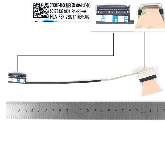 Cable Lcd Led Hp 830 G7 835 G7 30pin0.5 Fhd 250 400 Nits 6017b1374901
