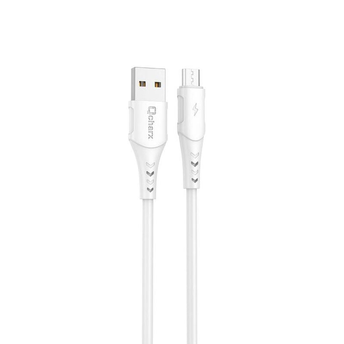 Cable Qcharx Lisbon Usb A Lightning 3a 1 M Pvc Blanco