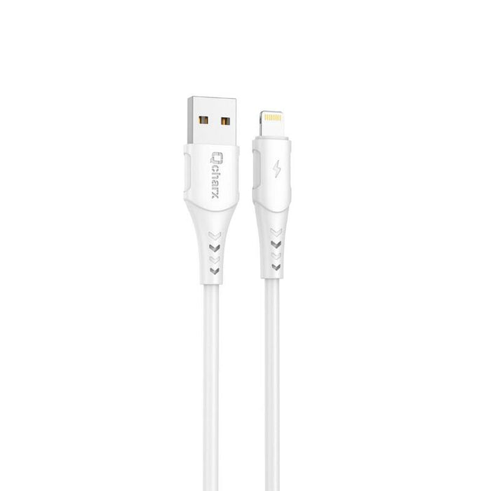 Cable Qcharx Lisbon Usb A Tipo C 3a 1 M Pvc Blanco
