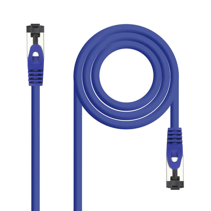 Cable Red Cat.8.1 2ghz Lszh Sstp Awg26 Azul 25 Cm
