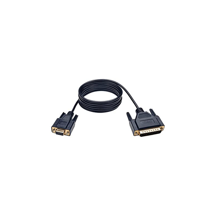 Cable Rs232 2m Db9 (H)  A Db25 (M), Negro, Pineado Epson Tm