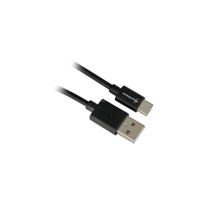 Cable Sharkoon Usb 2.0, Usb-A Macho > Usb-C Macho Negro, 2 Metros 4044951021628