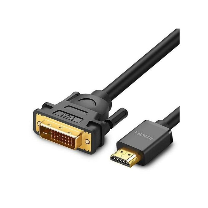 Cable Ugreen Hd106 Dvi 24+1 Pines/Hdmi Fhd 60 Hz 1,5 M (Negro)