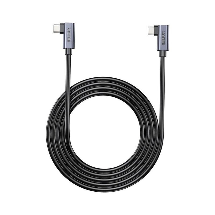 Cable Unitek Usb-C Dual 90° M/M 0,5m