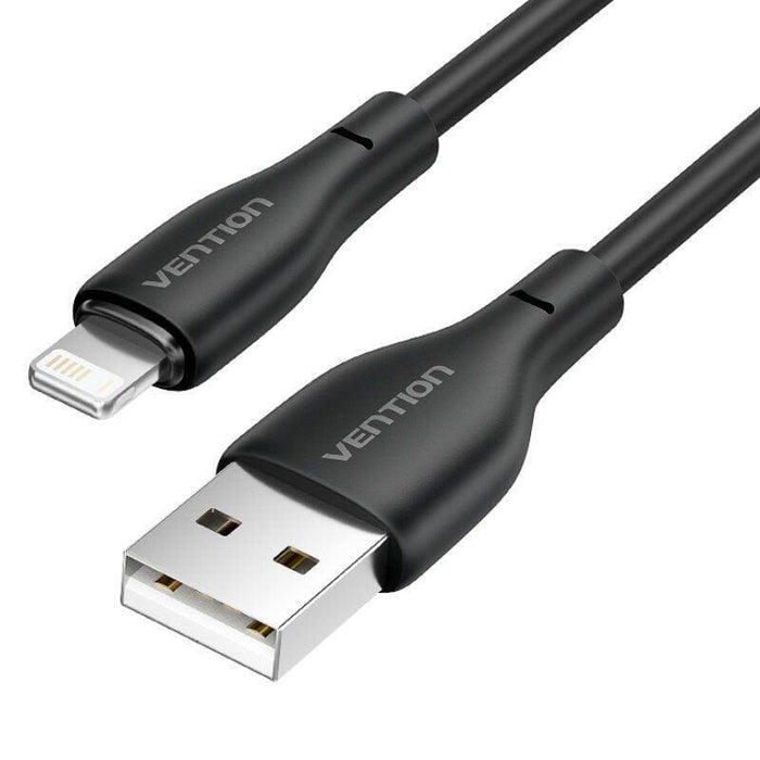 Cable Usb 2.0 Lightning Vention H26bf Lightning Macho Usb Macho 10w 480mbps 1m Negro