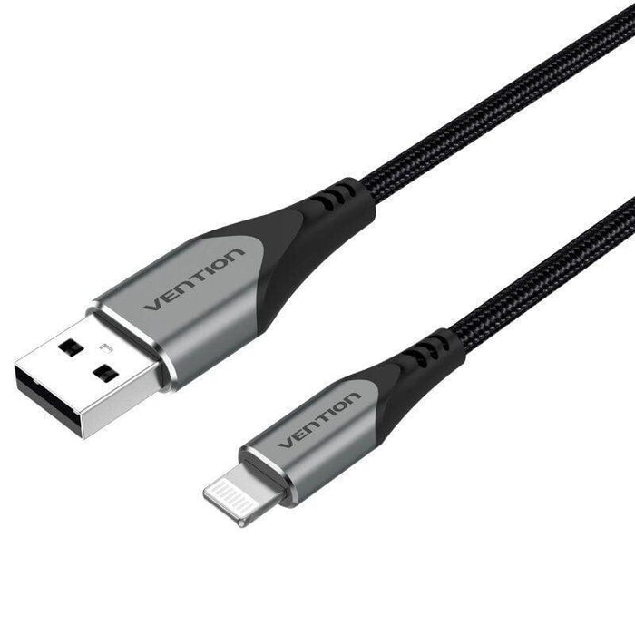 Cable Usb 2.0 Lightning Vention Labhg Usb Macho Lightning Macho 1.5m Gris