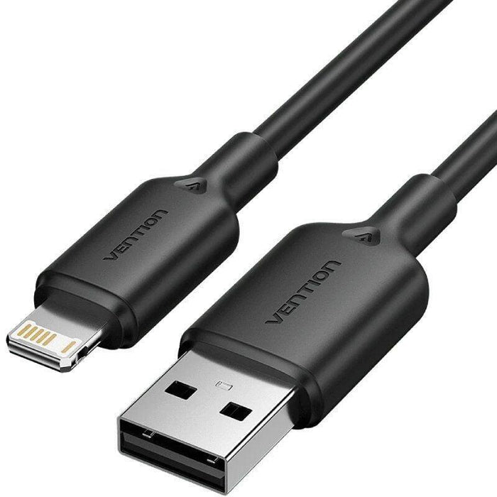 Cable Usb 2.0 Lightning Vention Lambh Usb Macho Lightning Macho 480mbps 2m Negro