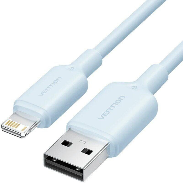 Cable Usb 2.0 Lightning Vention Lamsh Usb Macho Lightning Macho 480mbps 2m Azul
