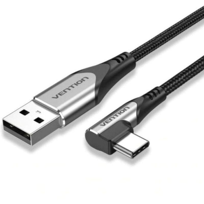 Cable Usb 2.0 Tipo-C 270  Vention Coehd Usb Tipo-C Macho Usb Macho 5gbps 50cm Gris