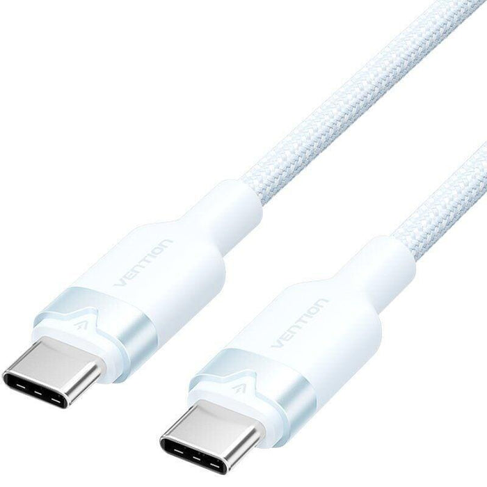 Cable Usb 2.0 Tipo-C 3a Vention Trdsh Usb Tipo-C Macho Usb Tipo-C Macho Hasta 60w 480mbps 2m Azul